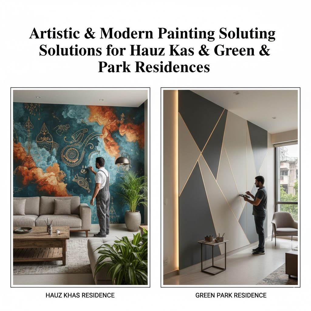 Professional Painters in Hauz Khas & Green Park, Delhi | Hamara Painter
