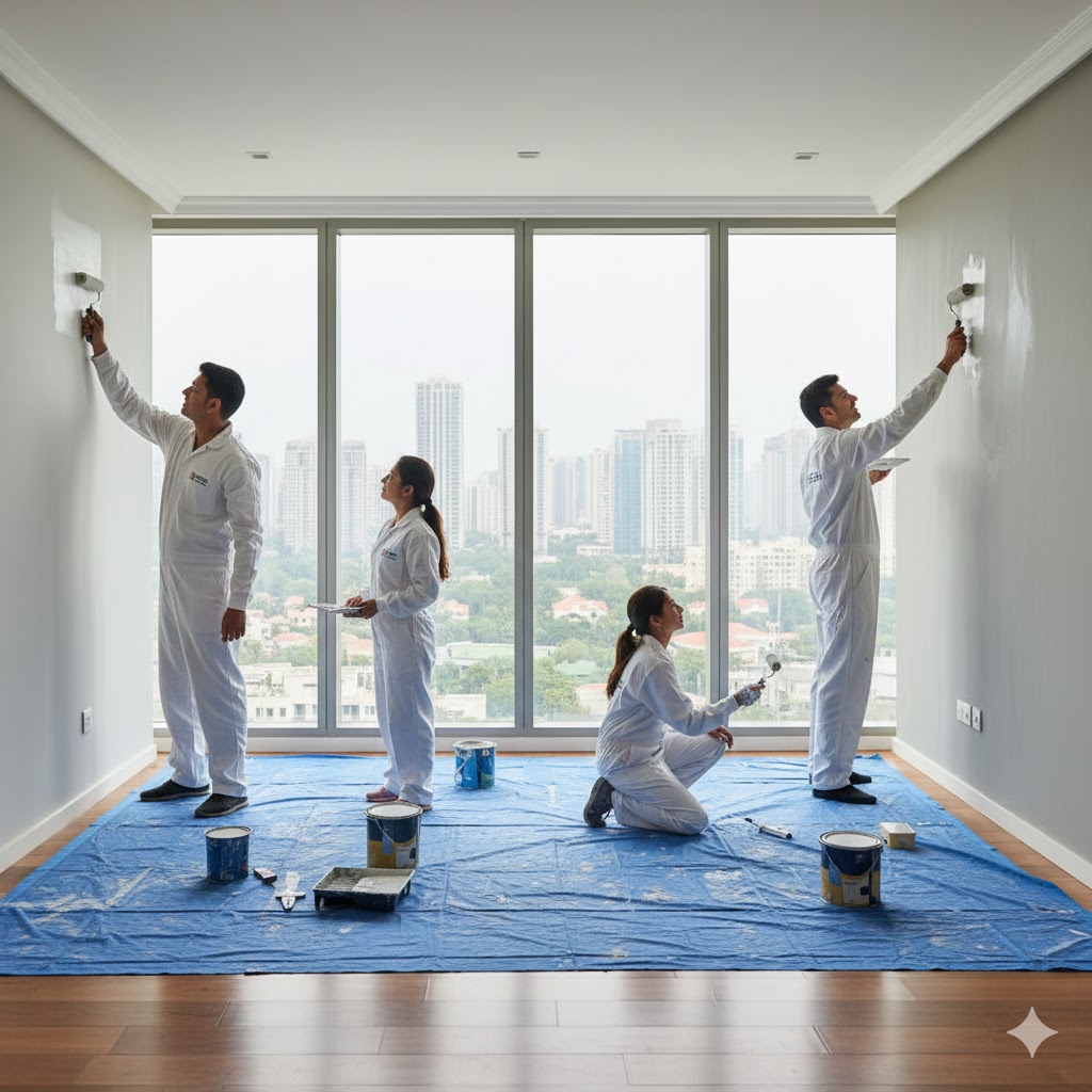 Best House Painters in Central Gurgaon — DLF Phase 1–5, MG Road, Sushant Lok, South City