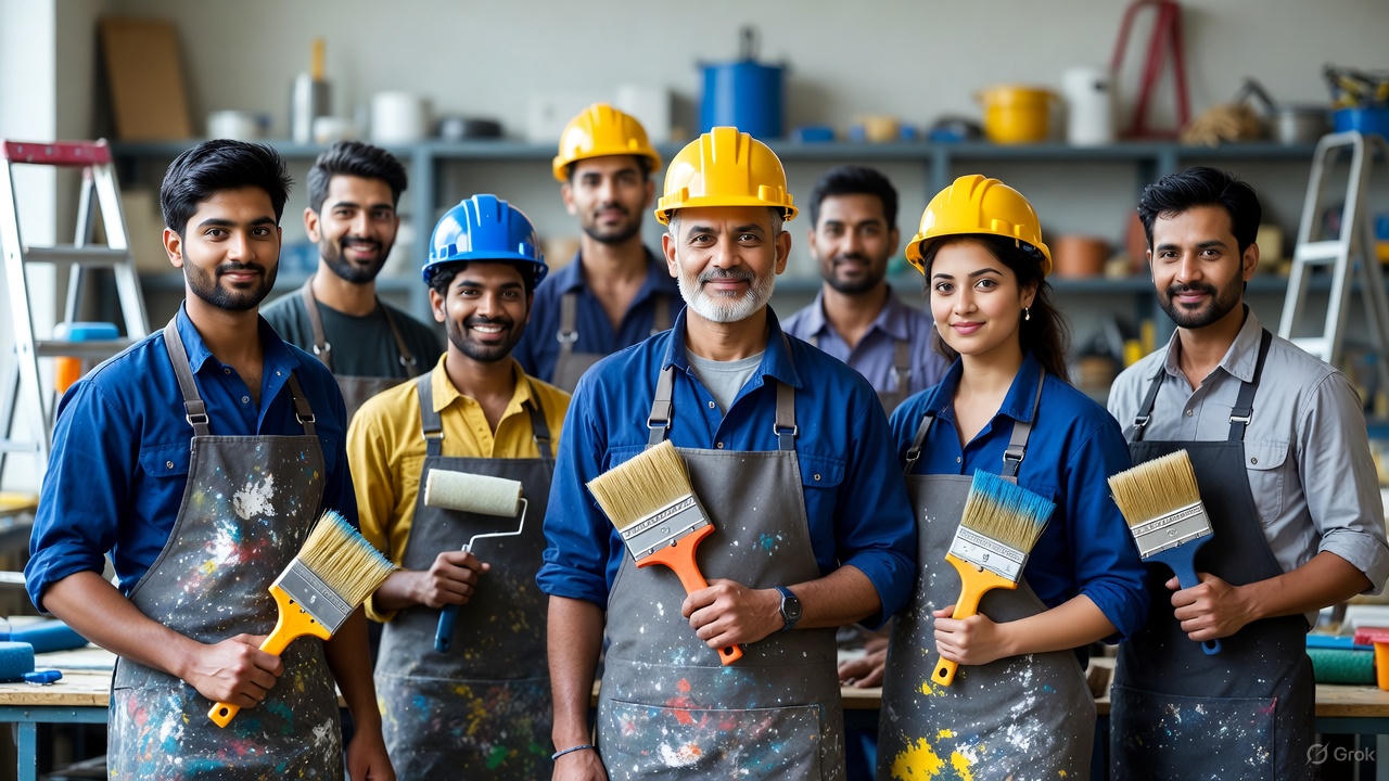 Best Painting Contractors Serving South Delhi from many years