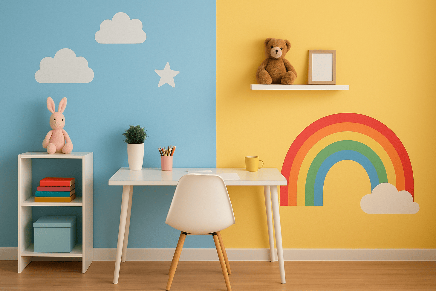 From Boring to Brilliant: Interior Painting & Stencil Design Ideas for Kids Study Rooms