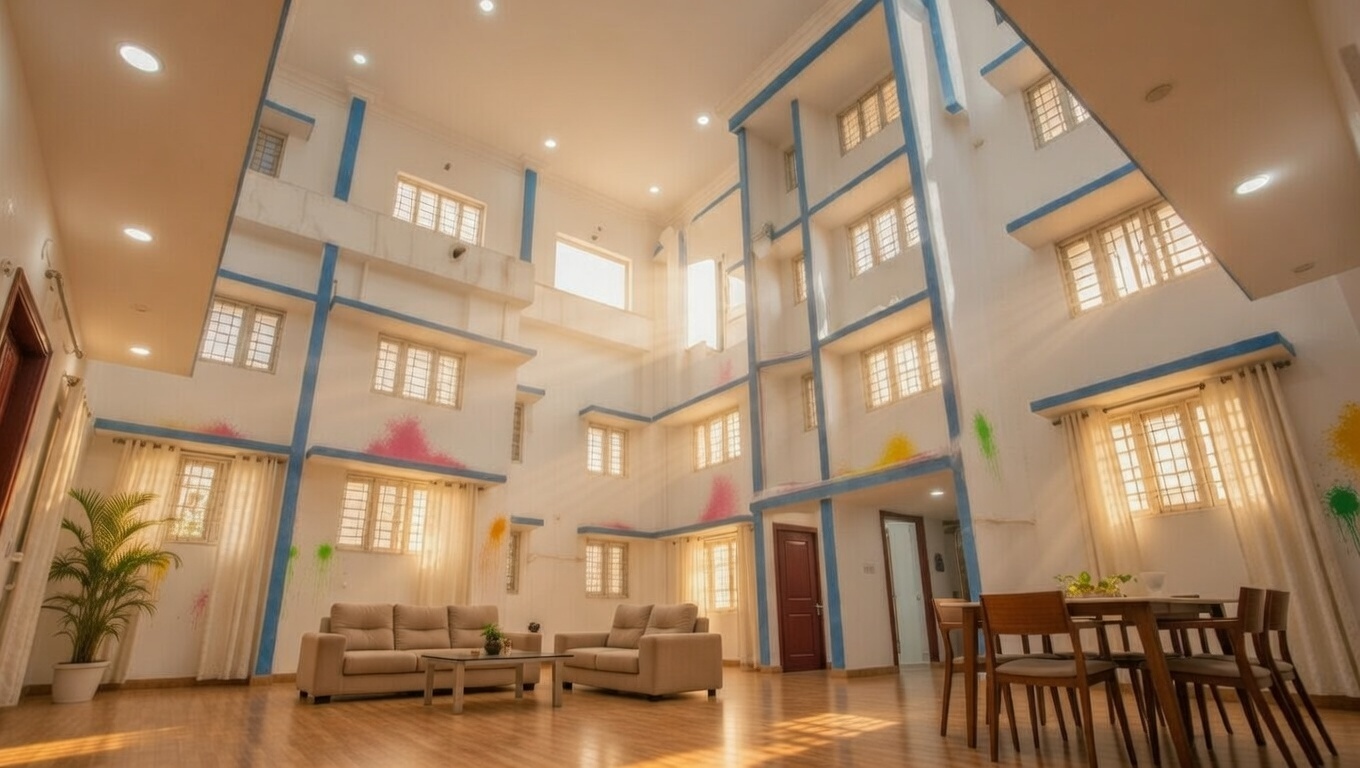 Holi Special Home Painting Services in Friends Colony West | Trusted Painters South Delhi