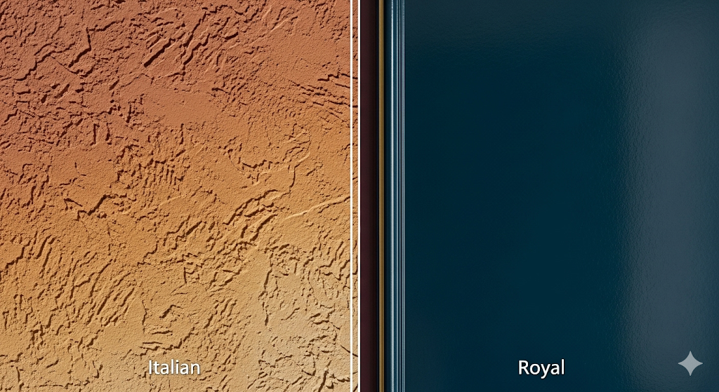 Italian vs Royal Paint Finishes – Which is Better?