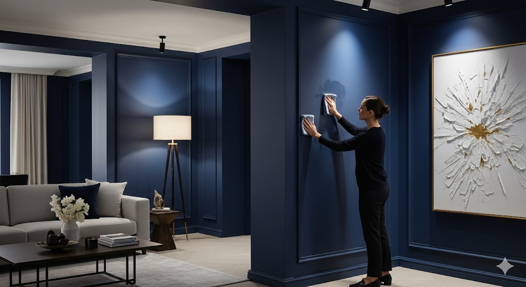 Maintenance Tips for Dark-Coloured Walls in Delhi Homes