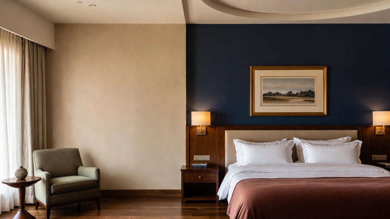 Paint Colour Ideas for a Luxurious Bedroom in South Delhi | Hamara Painter