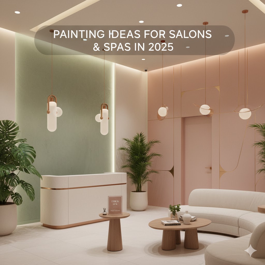 Painting Ideas for Salons & Spas in 2025 | Professional Painters in Delhi NCR