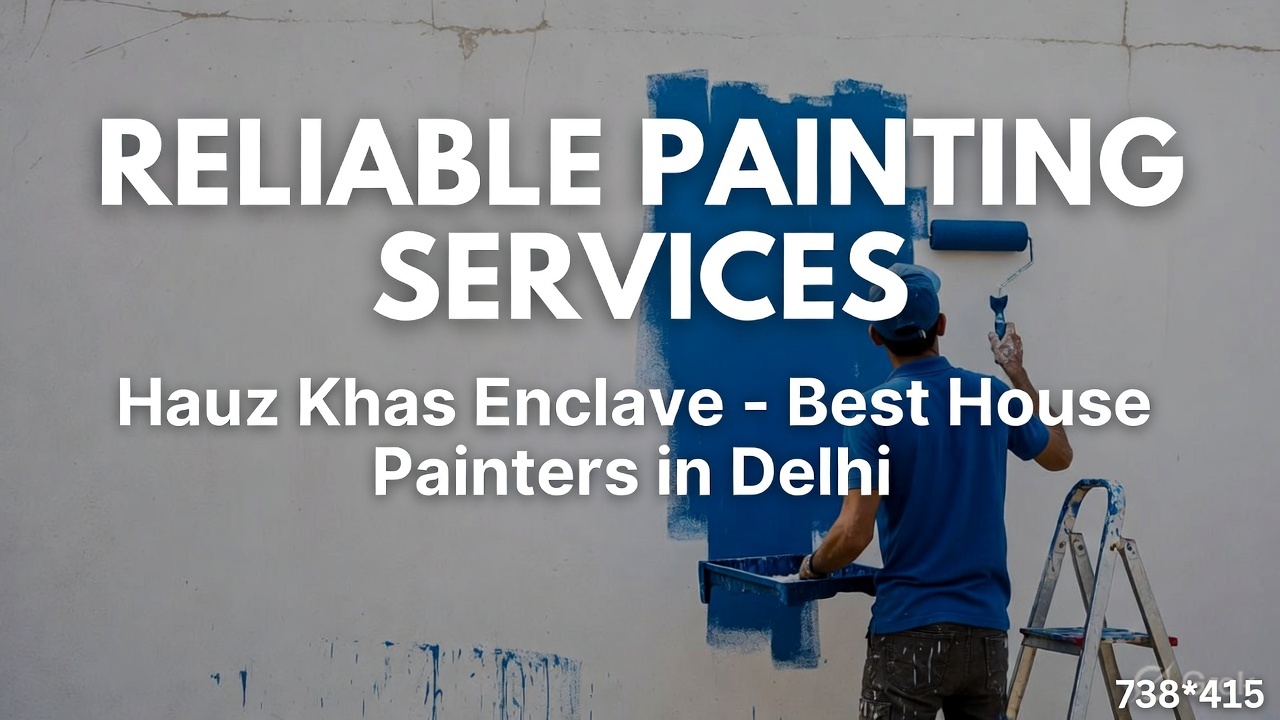 Reliable Painting Services in Hauz Khas Enclave – Best House Painters in Delhi