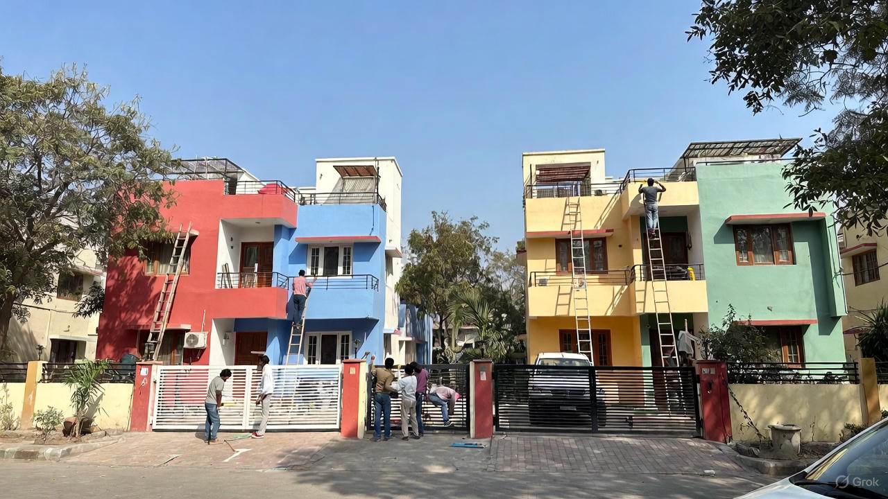 Saket Residents: How Low Humidity Helps Paint Dry Perfectly
