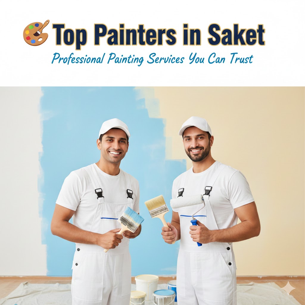 Top Painters in Saket: Professional Painting Services You Can Trust